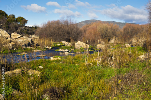 Rio Alberche. Cebreros. Ávila photo