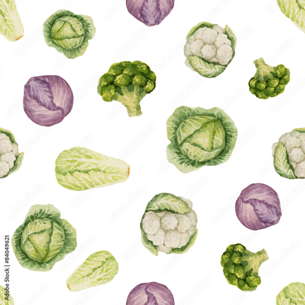 Watercolor seamless pattern Watercolor seamless pattern