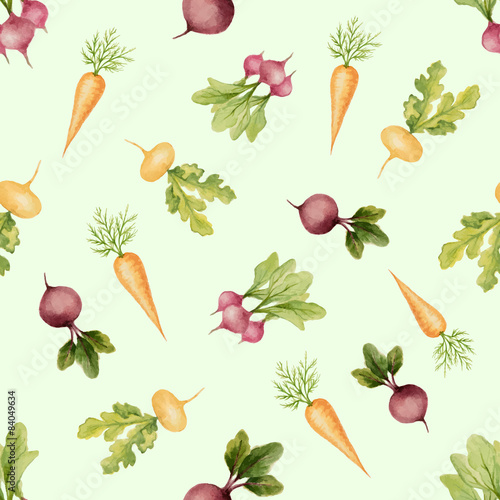 Watercolor seamless pattern