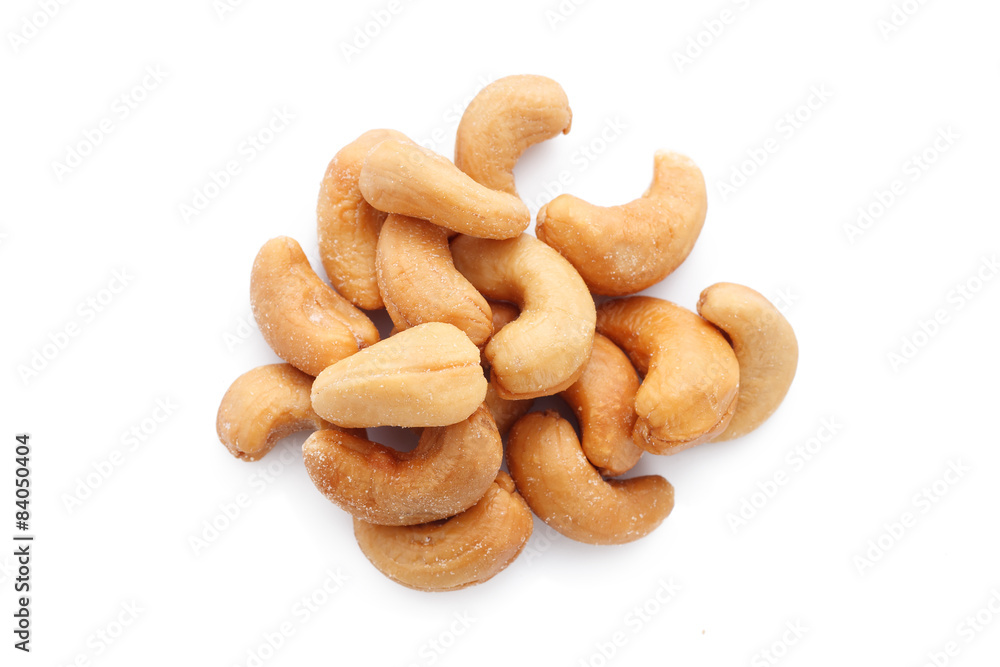 cashew nut salty roasted food ingredient natural isolated cashew nut salty roasted food ingredient natural isolated