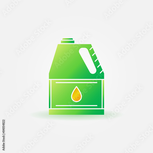 Motor oil for car bright icon