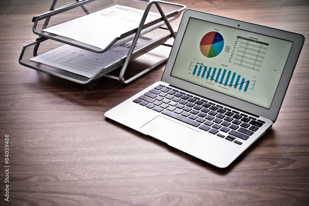 Showing business and financial report. Accounting Showing business and financial report. Accounting