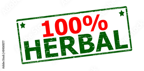 One hundred percent herbal