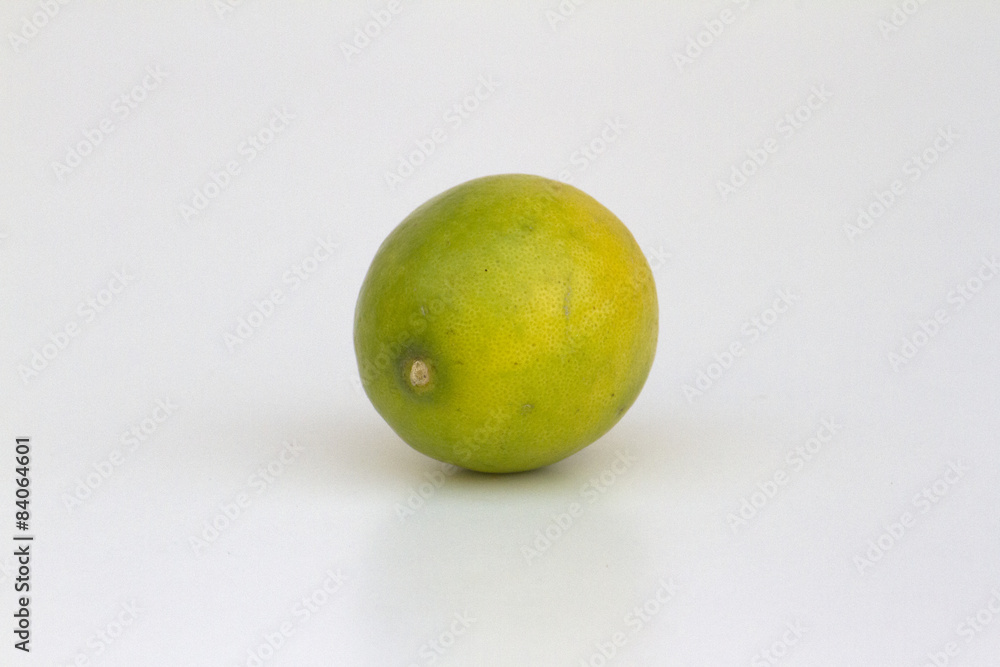 Fresh juicy lime on a counter in the market of India of Goa Fresh juicy lime on a counter in the market of India of Goa