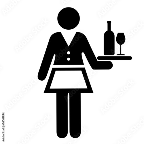 Waitress icon