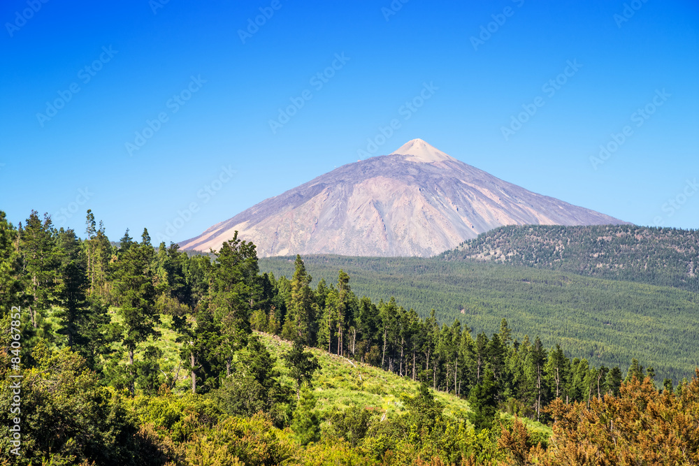 Fototapeta premium Park Narodowy El Teide, Teneryfa, Wyspy Kanaryjskie, Hiszpania