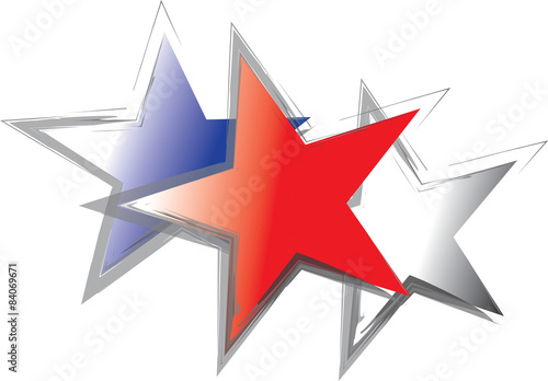 Holiday Stars for Independence of USA