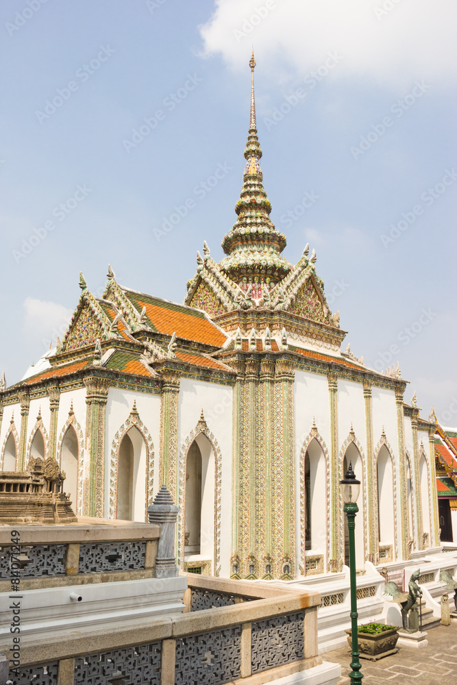BANGKOK, THAILAND - JAN 25 : The traditional architecture of the