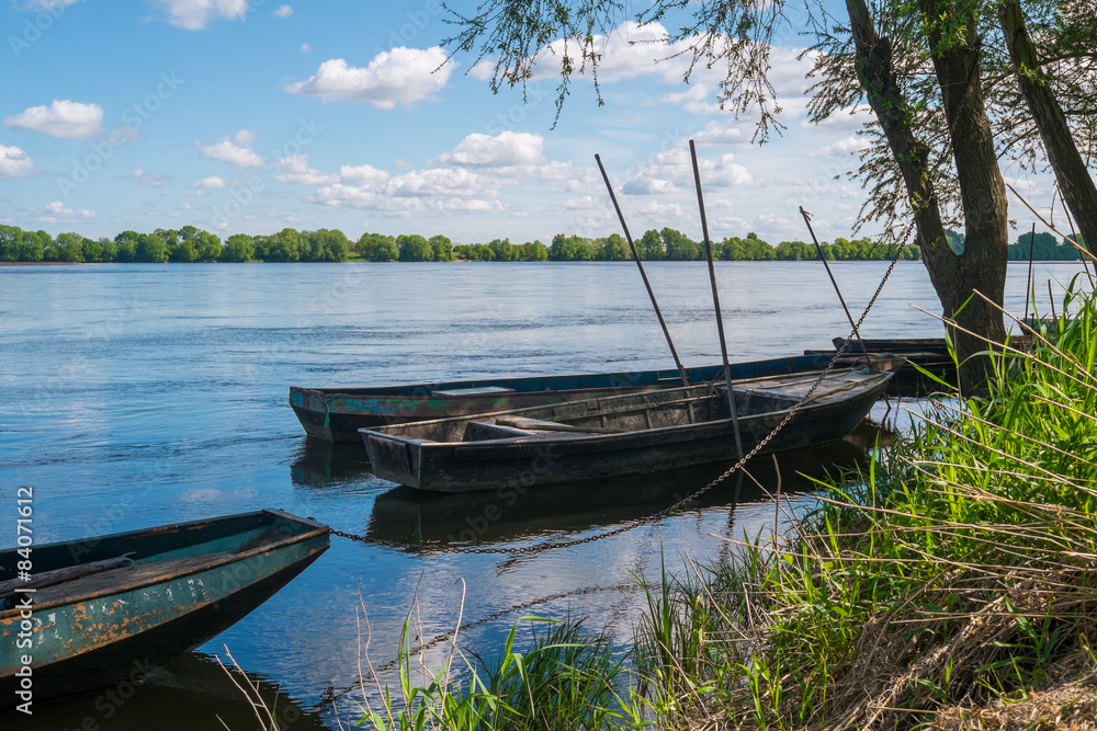Boats on the Loire