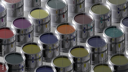 Paint cans color