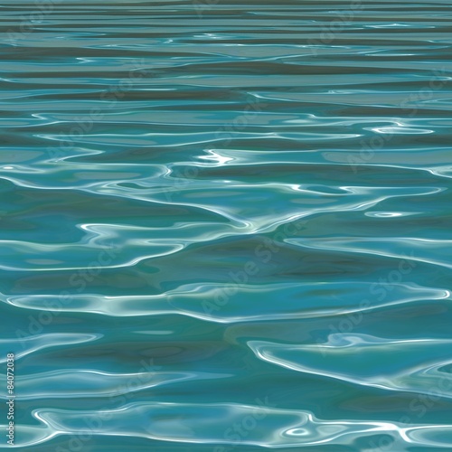 Seamless Blue Water Background