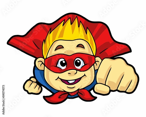 super boy flying fist