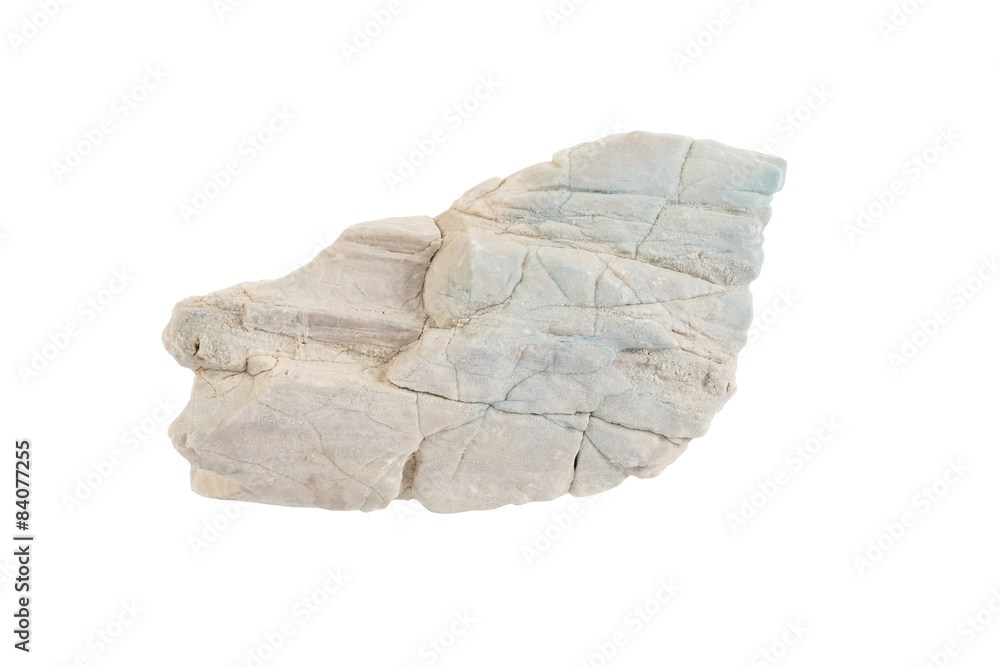 White rock isolated on White selective focus with Work Paths, Cl White rock isolated on White selective focus with Work Paths, Cl