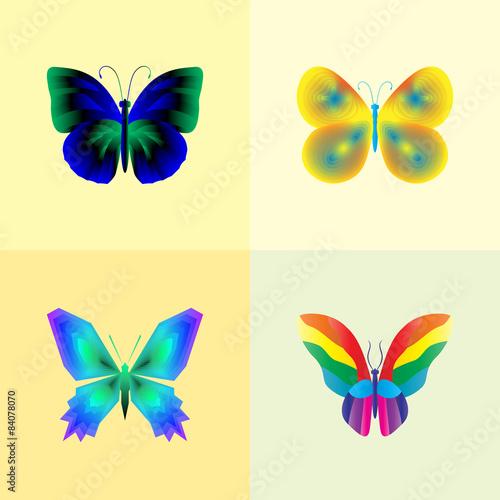 vector illustration set of ...