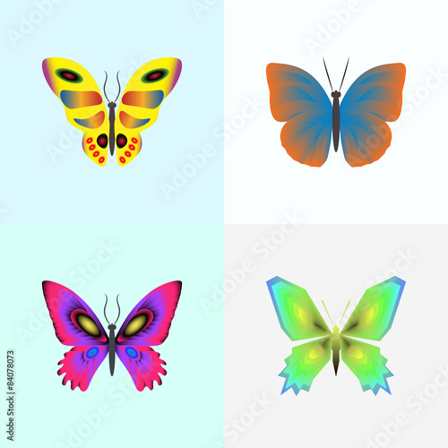 vector illustration set of ...