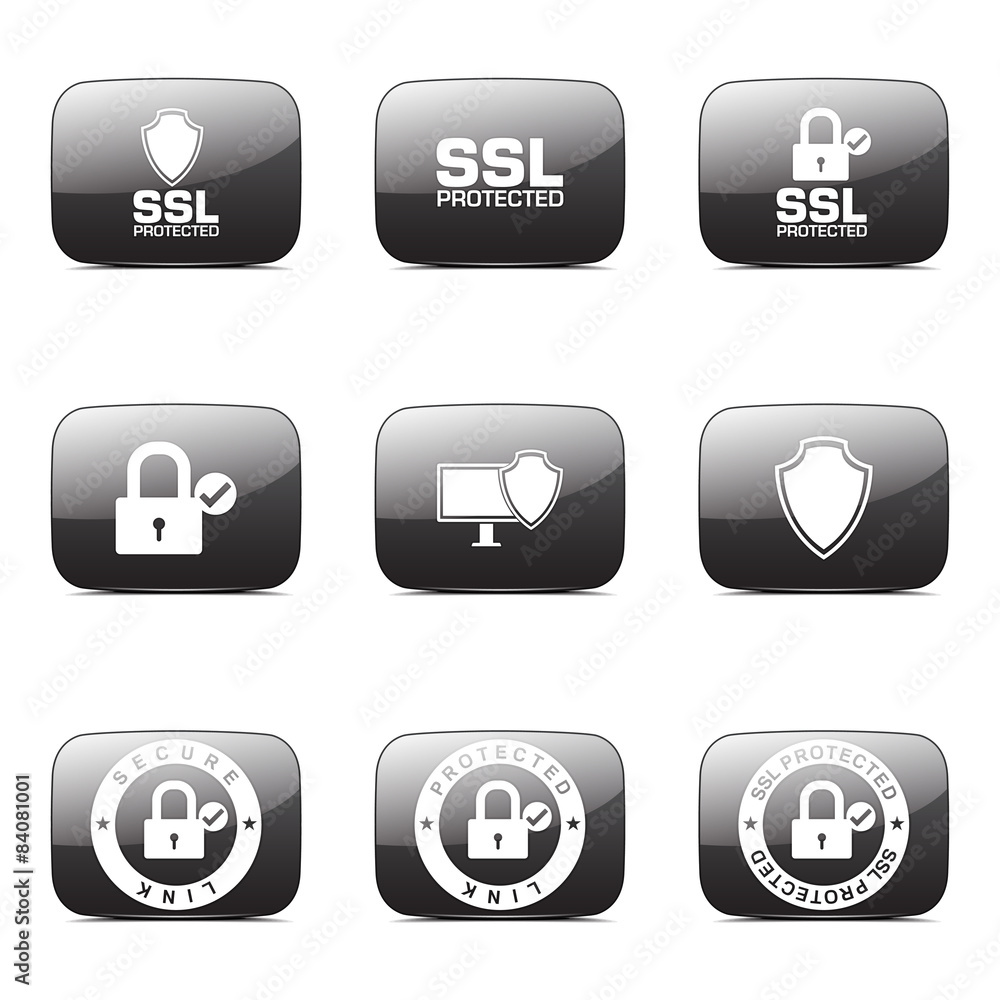Protection Web Internet Square Vector Black Button Icon Design S Protection Web Internet Square Vector Black Button Icon Design S