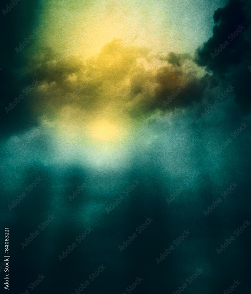 Grunge Clouds Texture