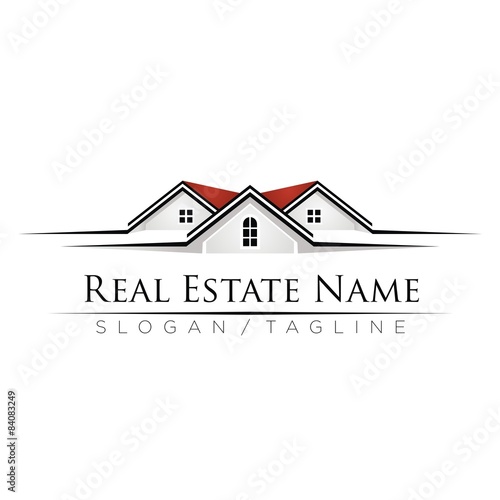Property Real Estate logo icon vector