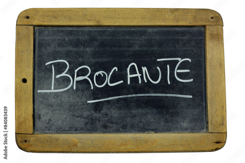Obraz premium ardoise brocante 28052015