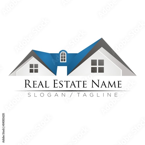 Property Real Estate logo icon vector