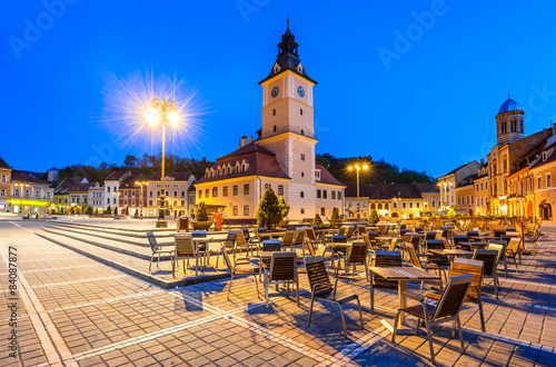 Main Square in Brasov, Romania