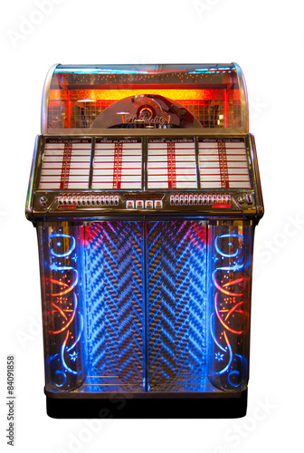 Photography Jukebox isolated