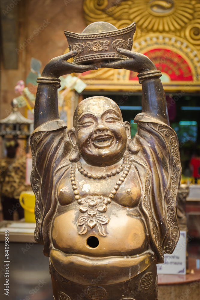 Fototapeta premium Buddhist statue at the Wat Nong Hoi Temple, Thailand