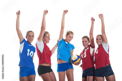 volleyball  woman group © .shock