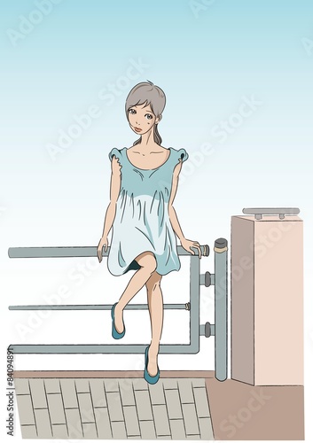 女性　待ち合わせ