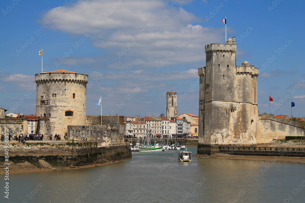 Tours médiévales de La Rochelle, France