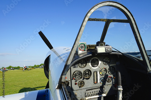 cockpit avion aéroclub photo