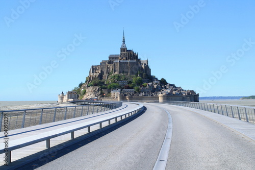 Le mont Saint Michel, France