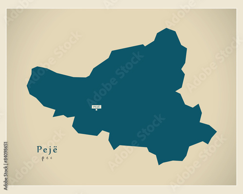 Modern Map - Peje RS