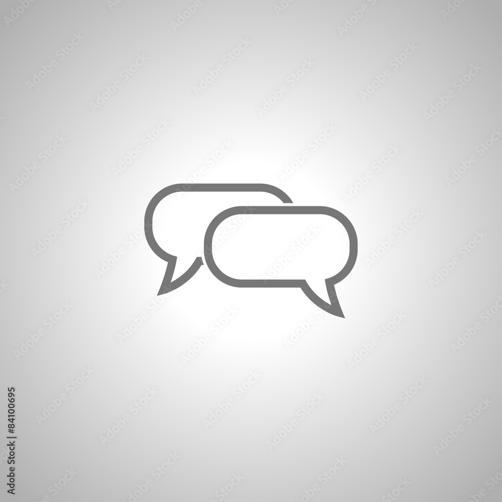 speech bubble icon