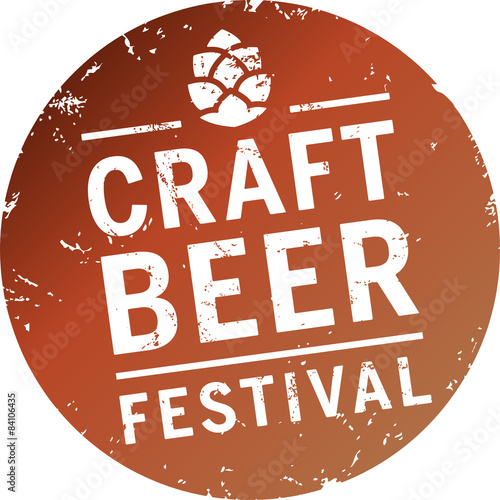 Button stempel Craft Beer Festival