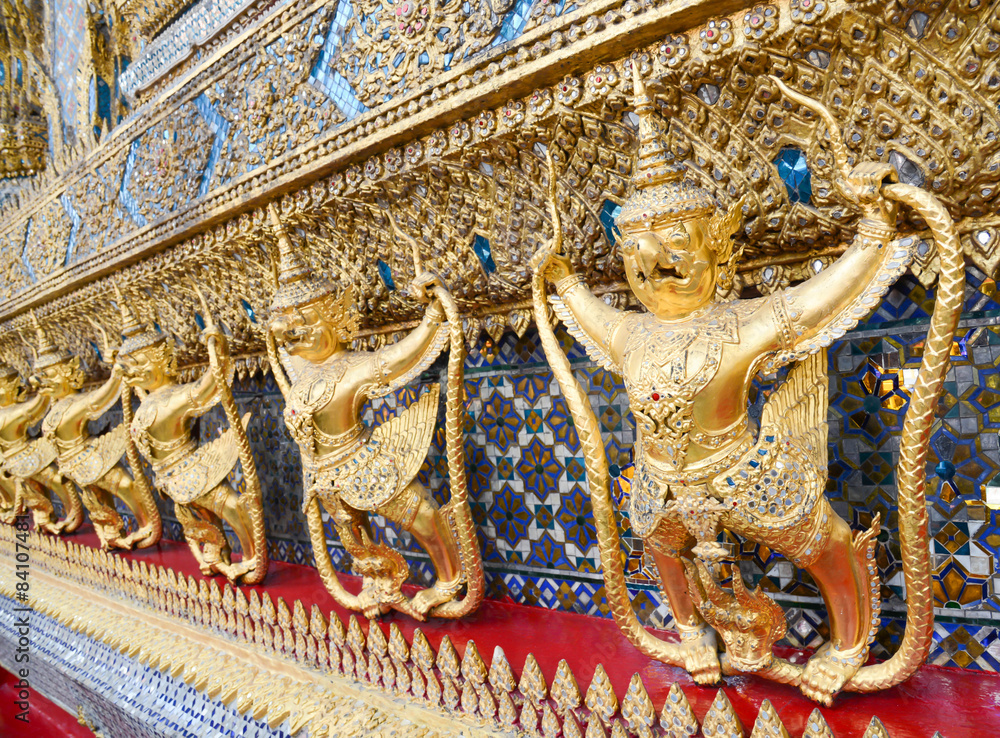 garuda decoration of tha temple of the Emerald Buddha garuda decoration of tha temple of the Emerald Buddha