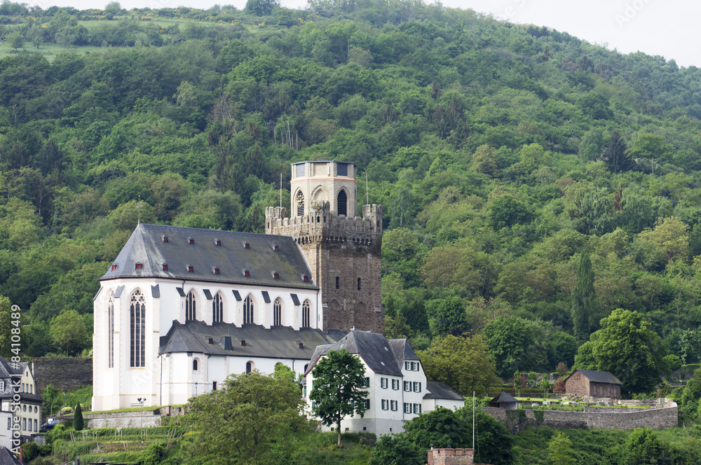 St. Martin in Oberwesel am Rhein, Deutschland