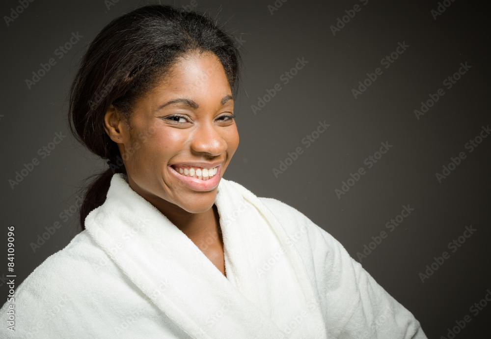 Model expressing positivity Model expressing positivity