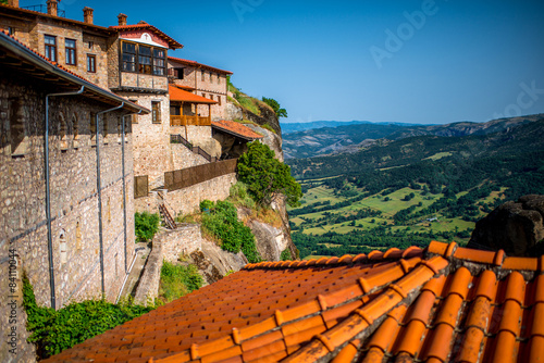 In the Holy Monastery in Greece