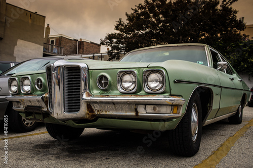 Papier peint Rusty Pontiac Catalina