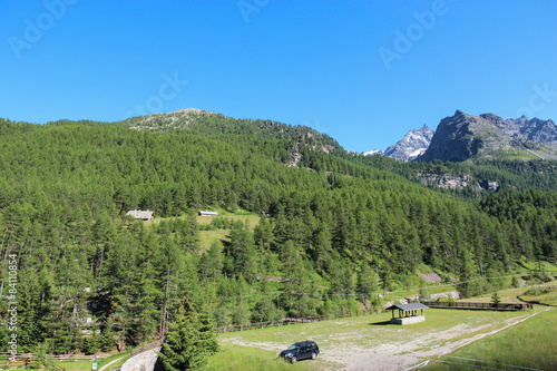 Rhemes notre Dame, Valle d'Aosta, natura vicino al villaggio