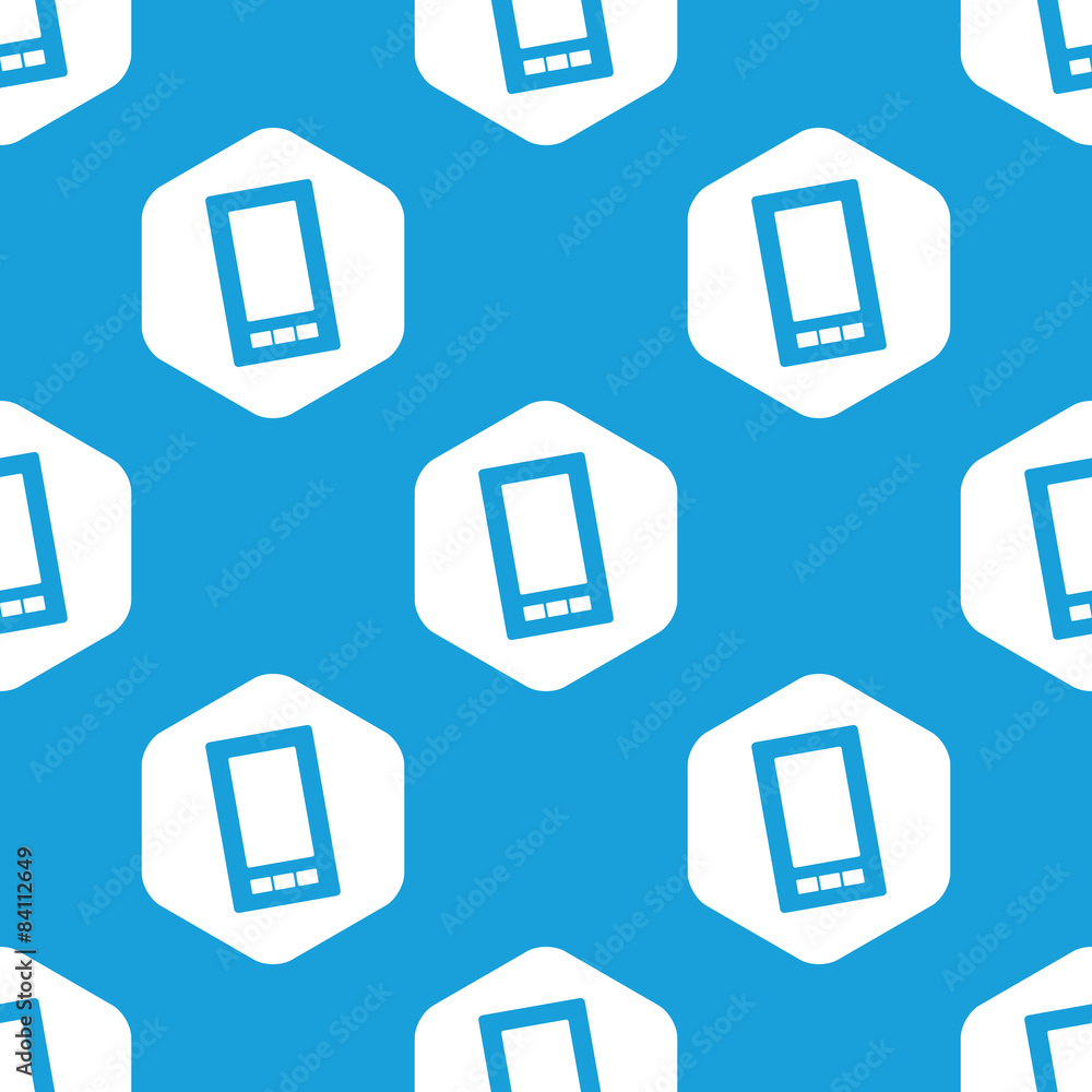 Smartphone hexagon pattern Smartphone hexagon pattern