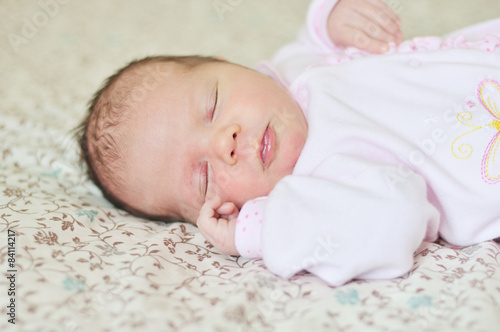sleeping sweet newborn © Elena Stepanova