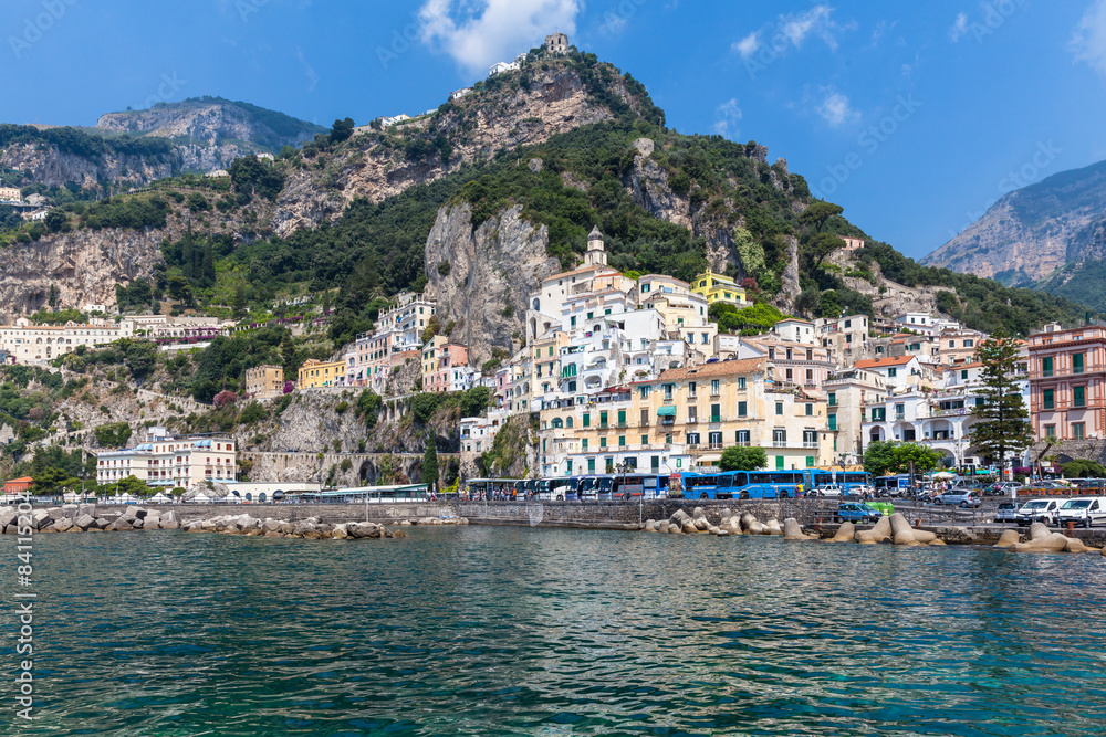 Cityscape of Amalfi