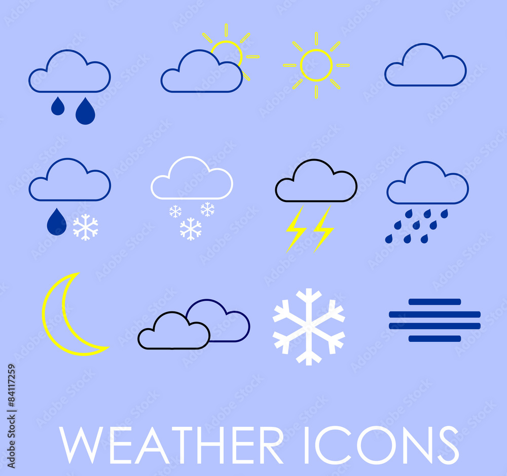 weather icons weather icons