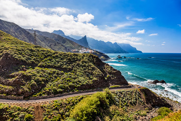 Keuken achterwand Kust Weg langs de Atlantische kust  © xmagics