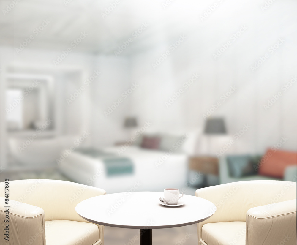 Table Top And Blur Background In Bedroom Table Top And Blur Background In Bedroom