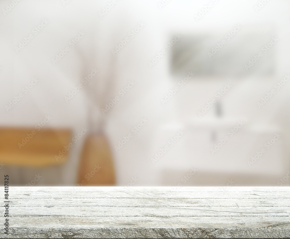Table Top And Blur Interior Background Table Top And Blur Interior Background