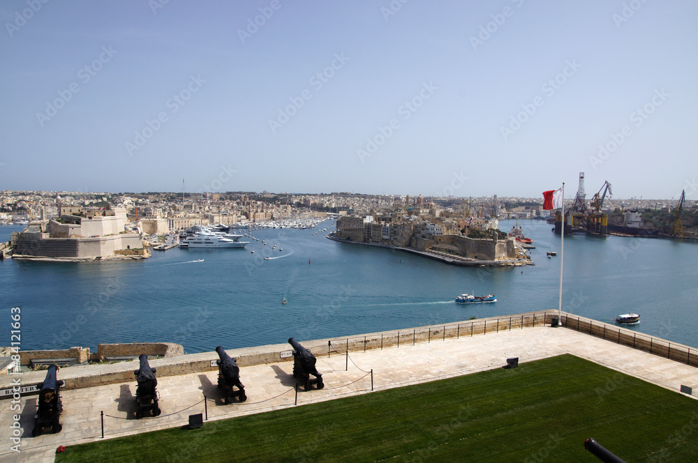 Jardin supérieur de Barrakka - Valletta