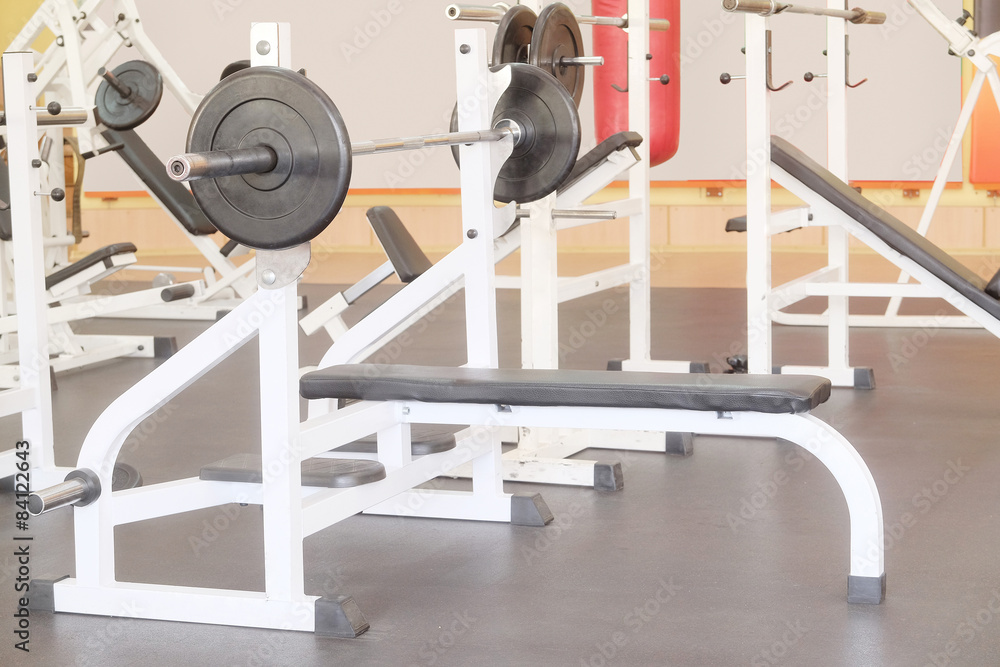 Fototapeta premium Interior of a fitness